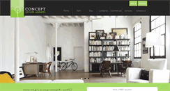 Desktop Screenshot of conceptestateagents.com